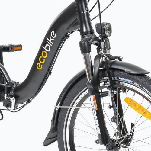 EcoBike Even 36V 13Ah 468Wh bicicletta elettrica Greenway nera