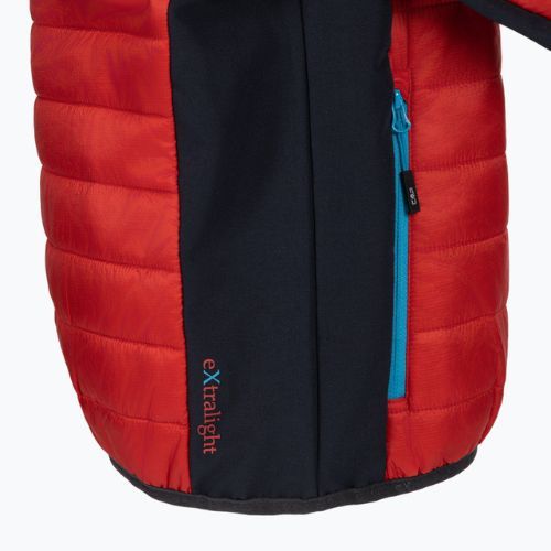 Giacca ibrida CMP bambino rosso 32Z5624/C812