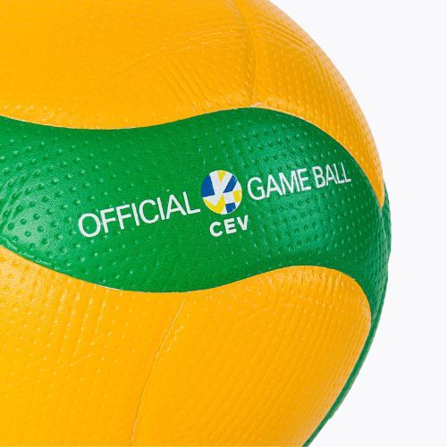 Mikasa V200W CEV pallavolo giallo/verde misura 5