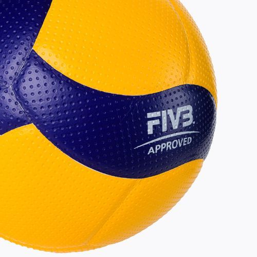 Mikasa pallavolo V300W giallo/blu misura 5
