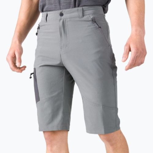 Pantaloncini da trekking Columbia Triple Canyon city grey/shark da uomo