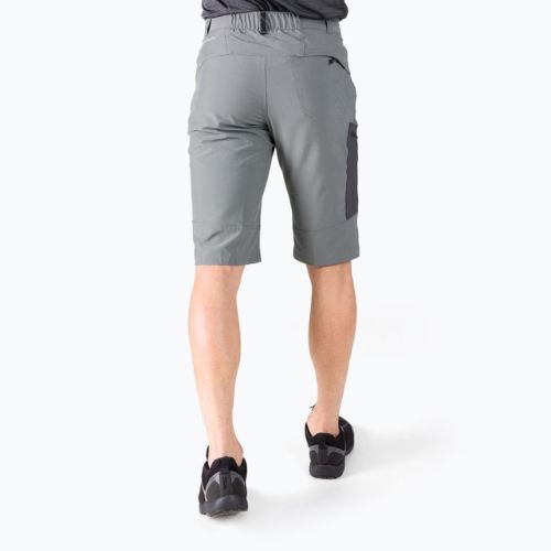 Pantaloncini da trekking Columbia Triple Canyon city grey/shark da uomo