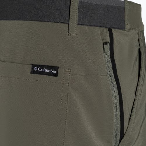 Pantaloncini da trekking Columbia Tech Trail verde pietra da uomo