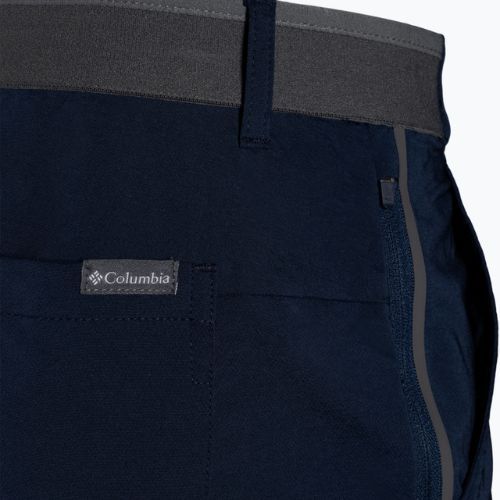 Columbia Tech Trail - Pantaloncini da trekking da uomo, colore blu scuro