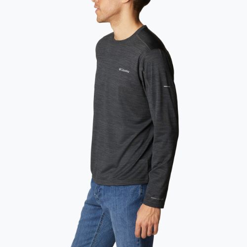 Columbia Alpine Chill Zero Uomo manica lunga da trekking in erica nera