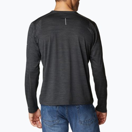 Columbia Alpine Chill Zero Uomo manica lunga da trekking in erica nera