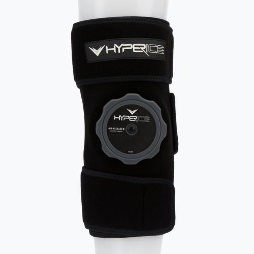 Guaina compressiva Hyperice per il raffreddamento del ginocchio, nero