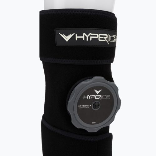 Guaina compressiva Hyperice per il raffreddamento del ginocchio, nero