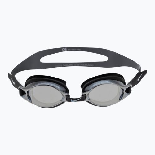 Occhialini da nuoto Nike Chrome Mirror nero