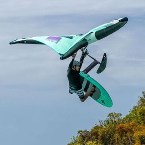 Fiocco d'ala DUOTONE Foil Unit 2021 menta/grigio