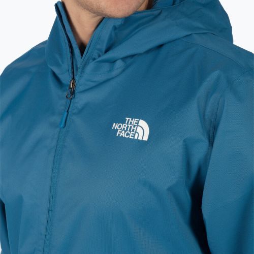Giacca da pioggia da uomo The North Face Quest banff blu nero heather