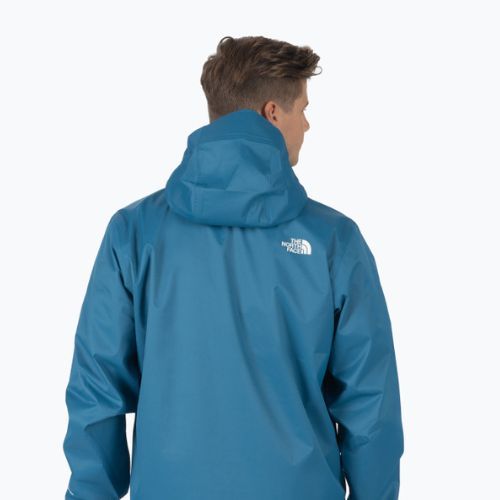 Giacca da pioggia da uomo The North Face Quest banff blu nero heather