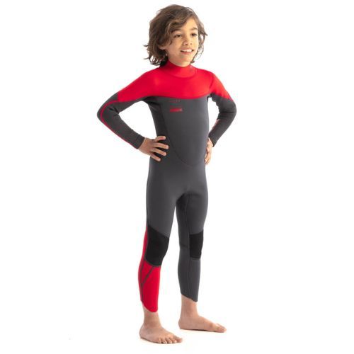 Bambini JOBE Boston Fullsuit Swim Foam 3/2 mm rosso