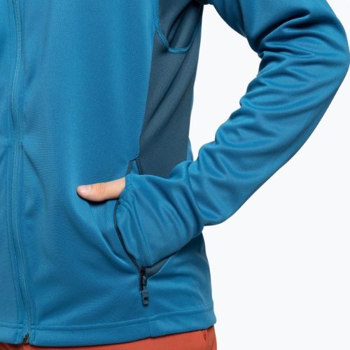 Felpa trekking uomo The North Face AO Midlayer FZ con cappuccio blu banff/blu monterey