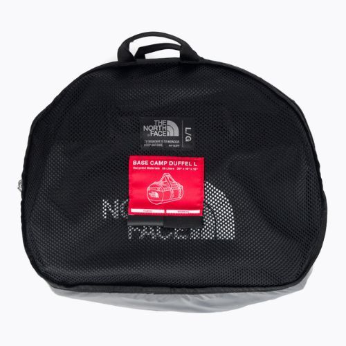Borsa da viaggio The North Face Base Camp Duffel L 95 l nero/bianco