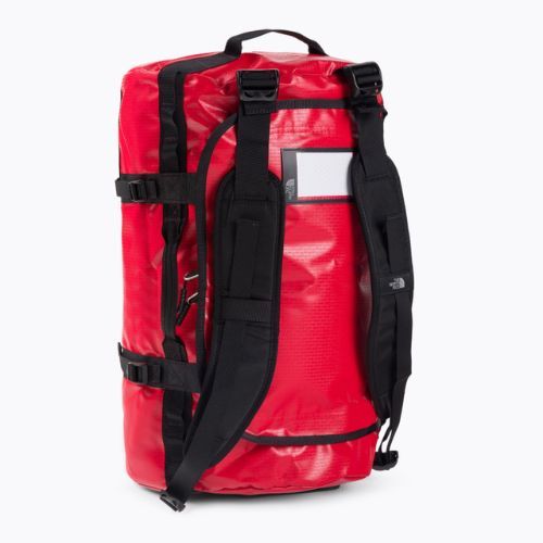 The North Face Base Camp Duffel S 50 l rosso/nero borsa da viaggio