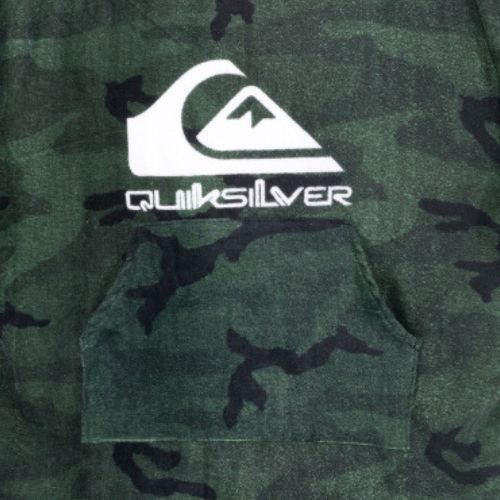 Quiksilver poncho bambino Hoody Asciugamano camo