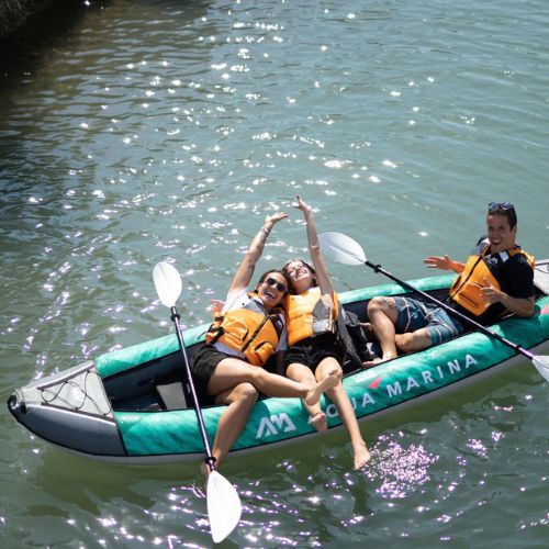Aqua Marina Laxo Recreational Kayak 12'6" kayak gonfiabile per 3 persone