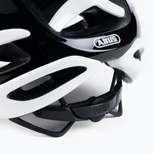 ABUS AirBreaker casco da bicicletta in pile bianco