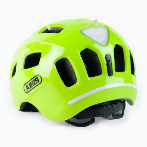 Casco da bici per bambini ABUS Youn-I 2.0 giallo segnale