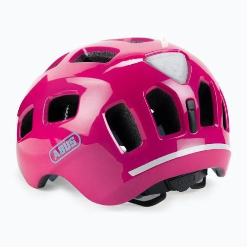 ABUS Casco da bici per bambini Youn-I 2.0 rosa brillante