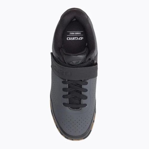 Scarpe da ciclismo MTB da uomo Giro Chamber II dark shadow nero