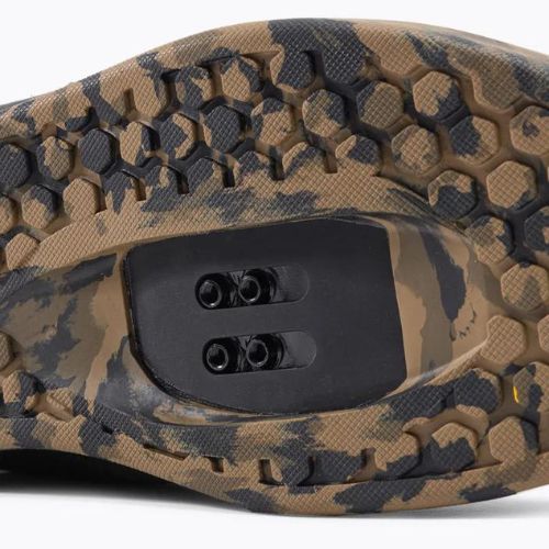 Scarpe da ciclismo MTB da uomo Giro Chamber II dark shadow nero