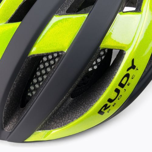 Rudy Project Venger Reflective Road casco da bici giallo opaco lucido