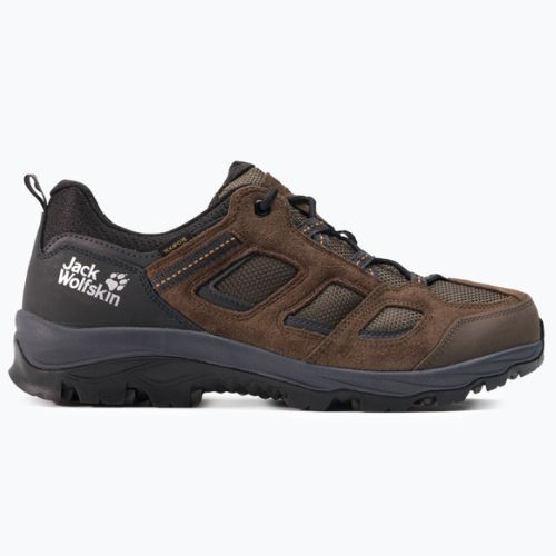 Jack Wolfskin stivali da trekking da uomo Vojo 3 Texapore Low marrone/phantom