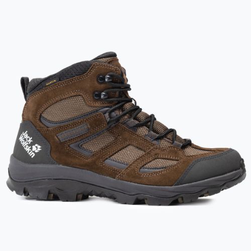 Jack Wolfskin stivali da trekking da uomo Vojo 3 Texapore Mid marrone/phantom