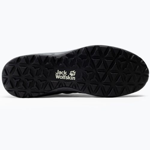 Jack Wolfskin scarpe da trekking da uomo Woodland 2 Texapore Low nero/giallo bordeaux xt