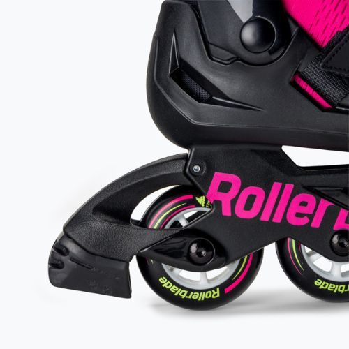Pattini a rotelle per bambini Rollerblade Microblade rosa/verde chiaro