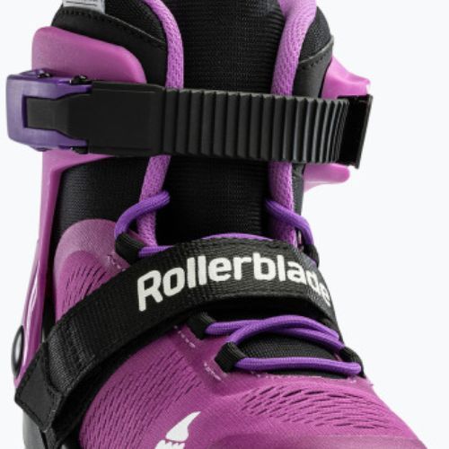 Pattini a rotelle per bambini Rollerblade Microblade viola/nero