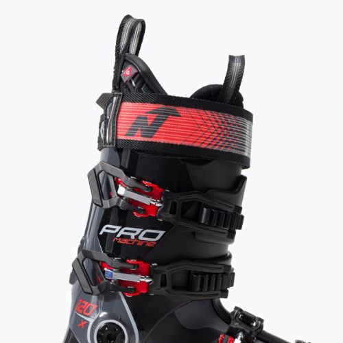Scarponi da sci Nordica Pro Machine 120 X nero antracite/rosso da uomo