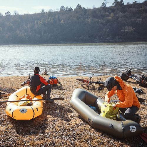 Pinpack Packraft pontone aperto Amundsen II giallo