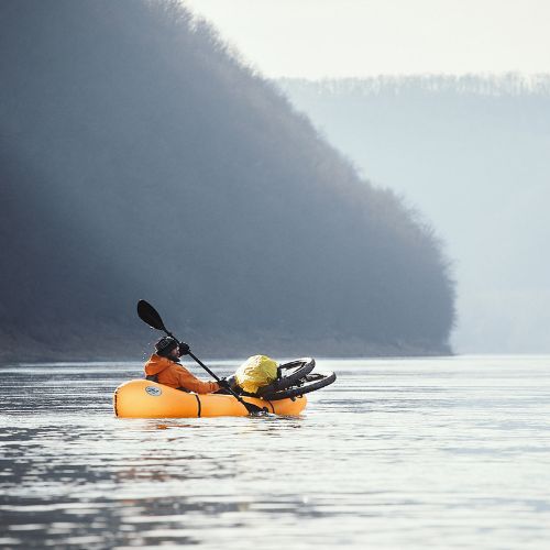 Pinpack Packraft pontone aperto Amundsen II giallo