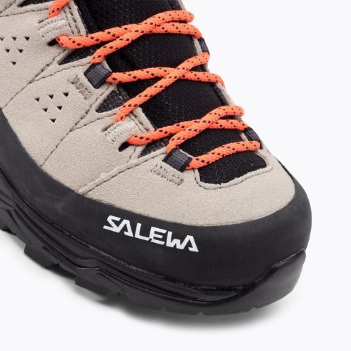 Scarponi da trekking da donna Salewa Alp Trainer 2, farina d'avena/nero