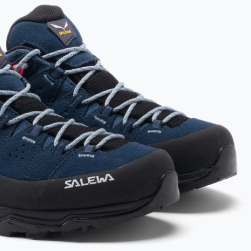 Stivali da trekking da donna Salewa Alp Trainer 2 GTX dark denim/nero