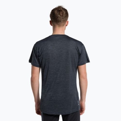 Camicia Salewa Puez Melange Dry da uomo, nera/936