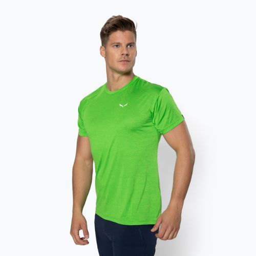 Camicia da trekking Salewa Puez Melange Dry uomo, rana pallida