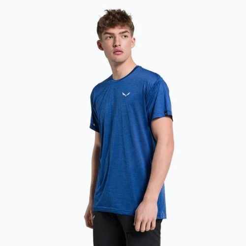 Maglietta Salewa Puez Melange Dry elettrica melange da uomo