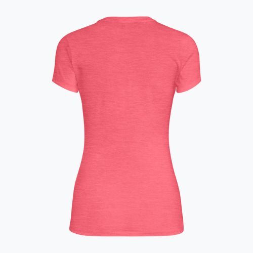 Maglia trekking donna Salewa Solid Dry calypso coral mel