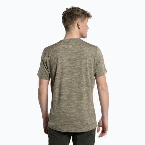 Maglietta da trekking Salewa da uomo Puez Hybrid 2 Dry bungee cord melange