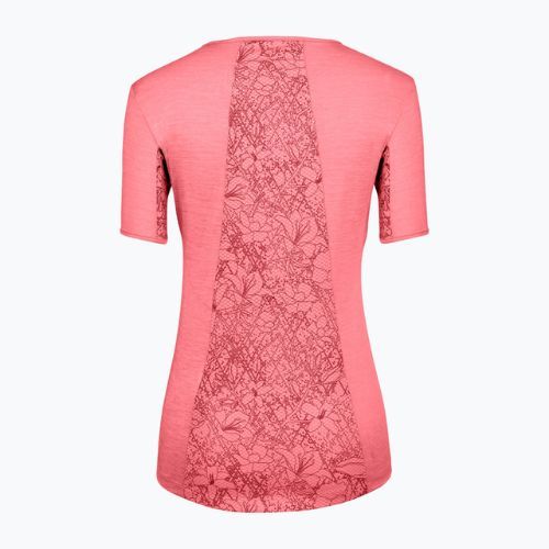 Maglietta trekking donna Salewa Puez Graphic 2 Dry calypso coral melange