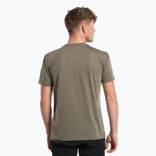 Maglietta da trekking Salewa Alta Via Dry bungee cord melange da uomo