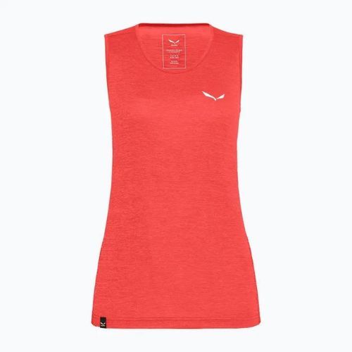 T-shirt trekking donna Salewa Puez Graphic Dry Tank calypso coral melange