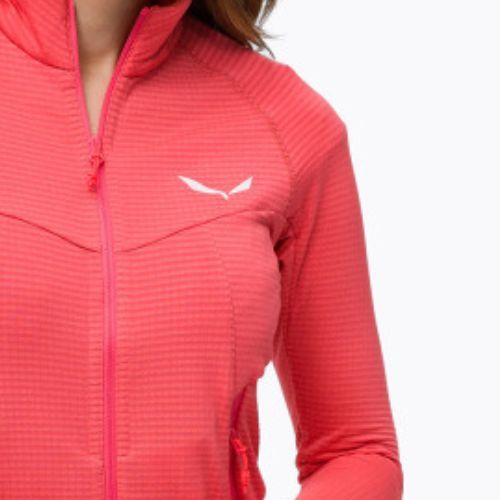 Felpa trekking donna Salewa Pedroc calypso coral mel