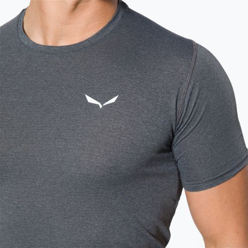 Camicia da trekking Salewa Pedroc 3 Dry onyx melange da uomo