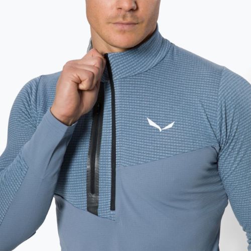 Felpa trekking uomo Salewa Vajolet PL Responsive HZ flint stone