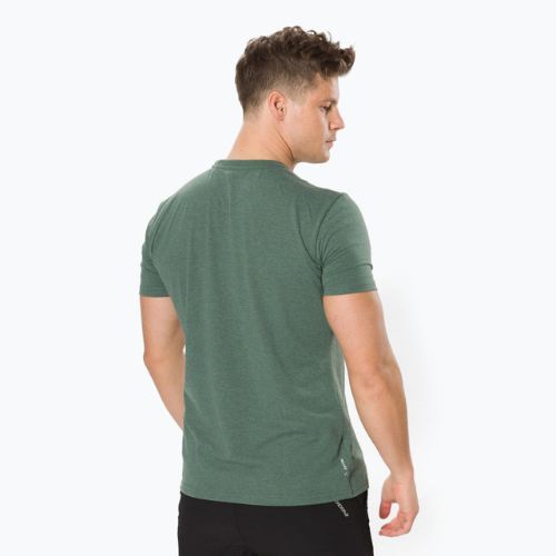 Camicia da trekking Salewa Pure Box Dry verde grezzo melange da uomo